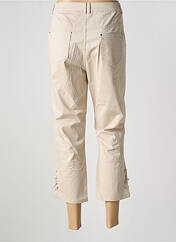 Pantacourt beige FRED SABATIER pour femme seconde vue