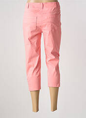 Pantacourt rose PAUSE CAFE pour femme seconde vue