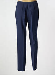 Pantalon droit bleu ANNE KELLY pour femme seconde vue