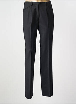 Pantalon droit noir CHRISTIAN MARRY pour femme