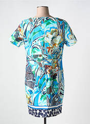 Robe mi-longue bleu PAUSE CAFE pour femme seconde vue