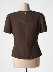 Top marron BRUNELLA pour femme seconde vue