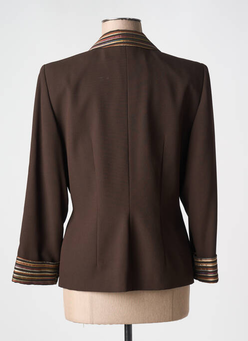 Blazer marron BRUNELLA pour femme