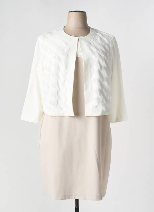 Ensemble robe beige DIVAS pour femme