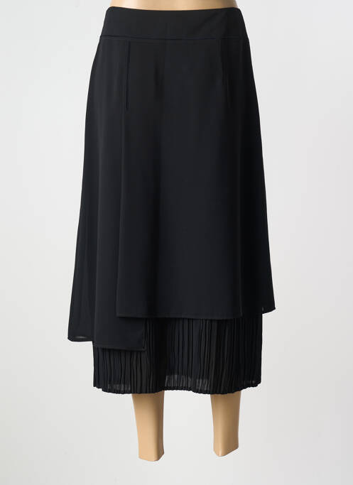 Jupe mi-longue noir SOMMERMANN pour femme