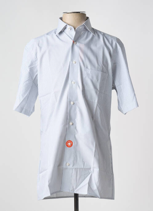 Chemise manches courtes gris OLYMP pour homme