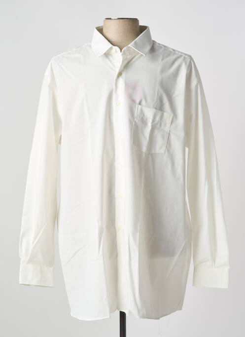 Chemise manches longues blanc PIERRE CARDIN pour homme