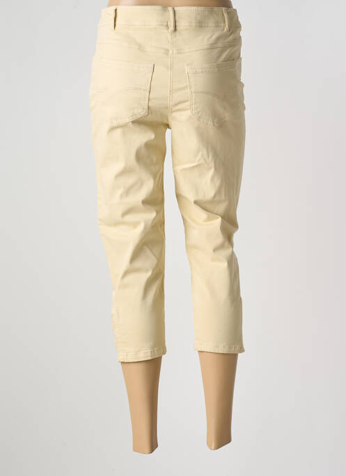 Pantacourt beige PAUSE CAFE pour femme