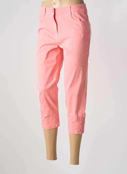 Pantacourt rose PAUSE CAFE pour femme