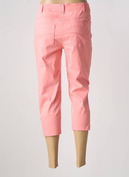 Pantacourt rose PAUSE CAFE pour femme