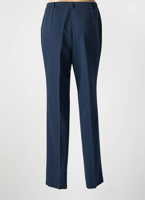 Pantalon droit bleu CHRISTIAN MARRY pour femme