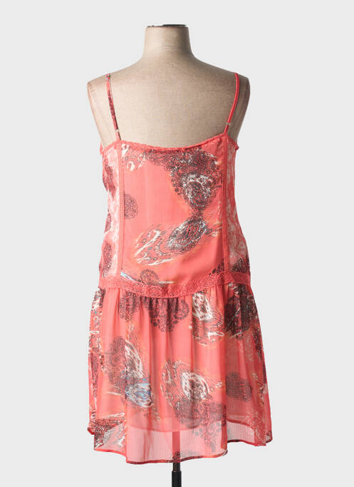 Robe mi-longue rose EVA KAYAN pour femme