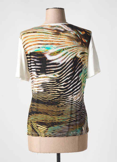 T-shirt blanc PAUSE CAFE pour femme