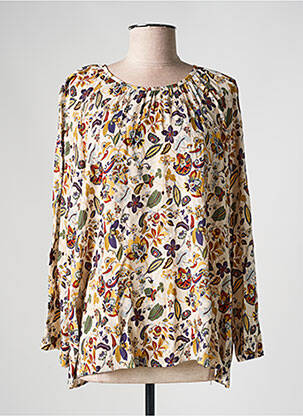 Blouse beige GRIFFON pour femme