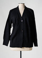 Gilet manches longues noir AGATHE & LOUISE pour femme seconde vue