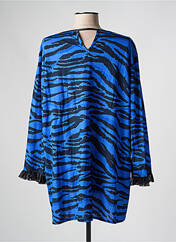 Pull tunique bleu OCTAVIE & LEONIE pour femme seconde vue