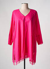 Tunique manches longues rose FRANCK ANNA pour femme seconde vue