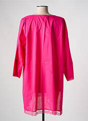 Tunique manches longues rose FRANCK ANNA pour femme seconde vue