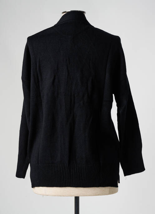 Gilet manches longues noir AGATHE & LOUISE pour femme