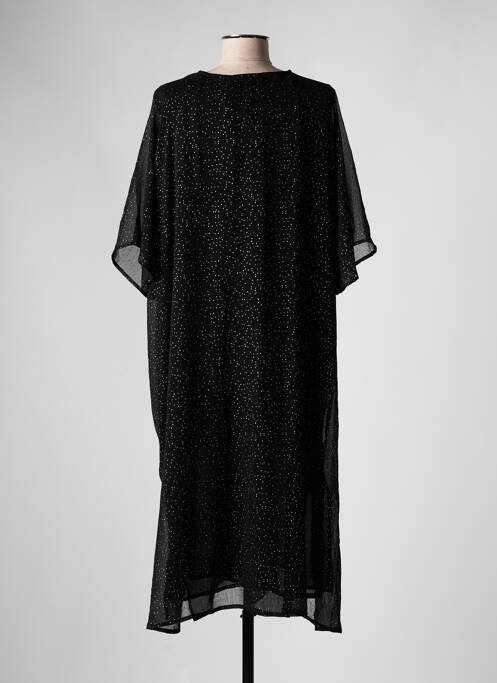Robe mi-longue noir ZHENZI femme
