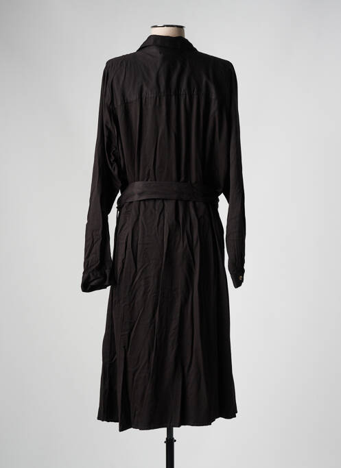 Robe mi-longue noir ZHENZI pour femme