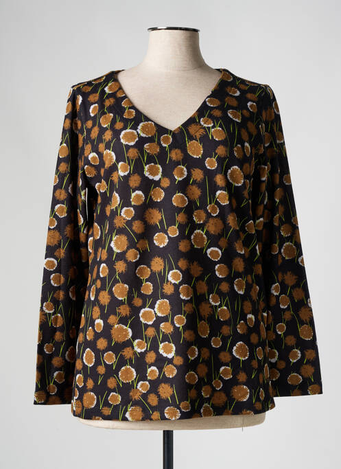 T-shirt noir AGATHE & LOUISE pour femme