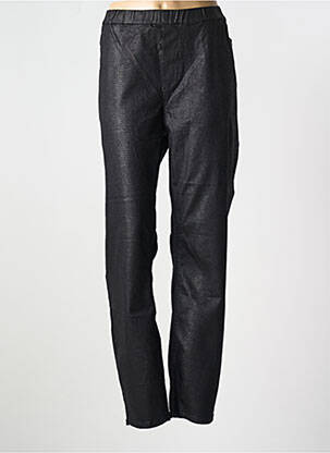 Pantalon droit taille élastique noir CISO femme