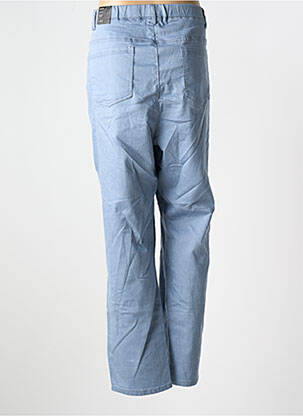 Pantalon 7/8 taille élastique bleu CISO femme