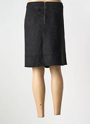 Jupe courte coupe droite noir ZHENZI femme