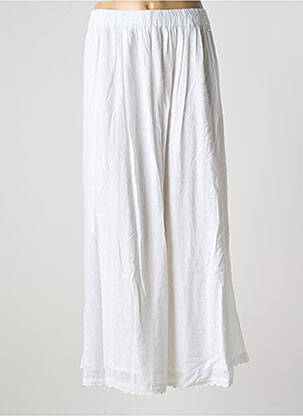 Jupe longue blanc AGATHE & LOUISE pour femme