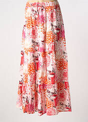 Jupe longue orange AGATHE & LOUISE pour femme seconde vue