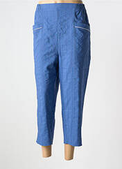 Pantalon 7/8 bleu GRIFFON pour femme seconde vue