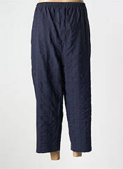 Pantalon 7/8 bleu fonce GRIFFON pour femme seconde vue