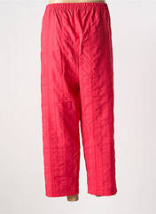 Pantalon 7/8 rouge GRIFFON pour femme seconde vue
