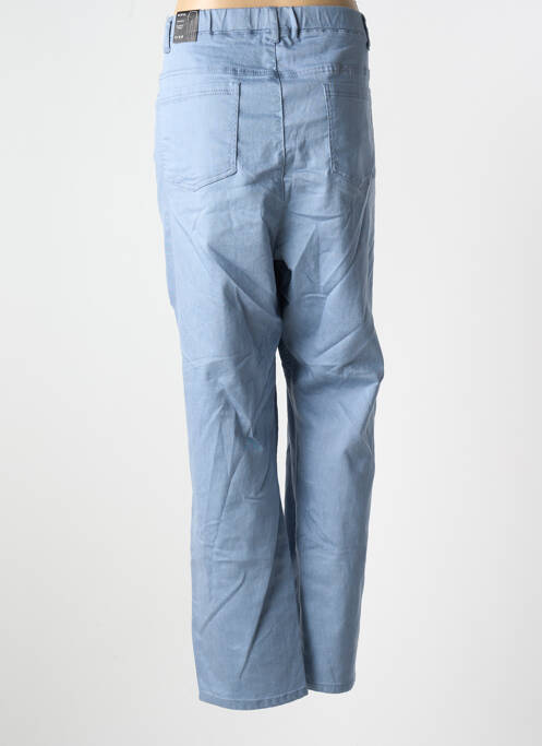 Pantalon 7/8 taille élastique bleu CISO femme