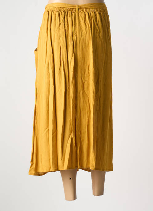 Jupe longue jaune GRIFFON pour femme