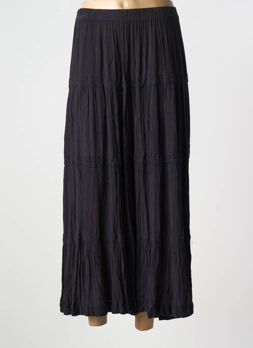 Jupe longue noir ZHENZI pour femme