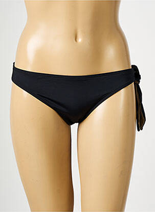 Bas de maillot de bain effet matière satinée culotte noir AUBADE femme