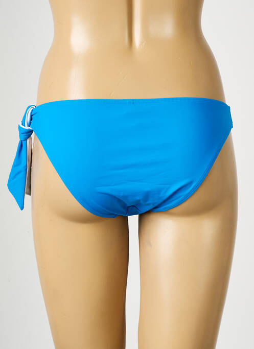 Bas de maillot de bain effet matière satinée culotte bleu AUBADE femme