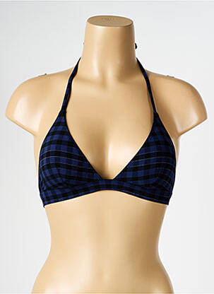 Haut de maillot de bain stretch haut soutien-gorge avec mousse de rembourrage amovible bleu SIMONE PERELE femme