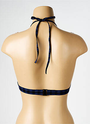 Haut de maillot de bain stretch haut soutien-gorge avec mousse de rembourrage amovible bleu SIMONE PERELE femme