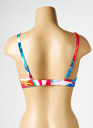 Haut de maillot de bain stretch haut soutien-gorge moulé rouge SIMONE PERELE femme