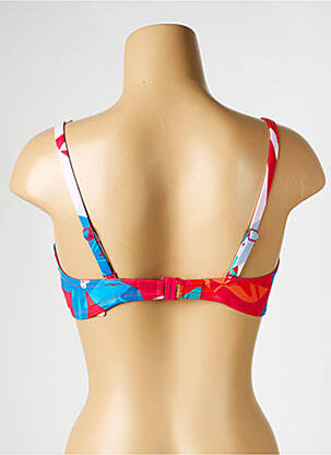 Haut de maillot de bain stretch haut soutien-gorge moulé rouge SIMONE PERELE femme