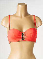 Haut de maillot de bain orange SIMONE PERELE pour femme seconde vue