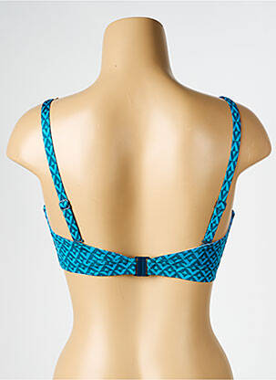 Haut de maillot de bain stretch haut bandeau bleu SIMONE PERELE femme