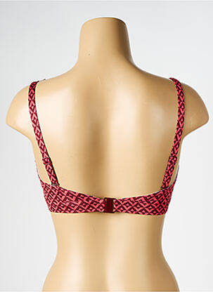 Haut de maillot de bain stretch haut bandeau rouge SIMONE PERELE femme