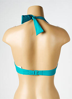 Haut de maillot de bain stretch haut triangles vert SIMONE PERELE femme
