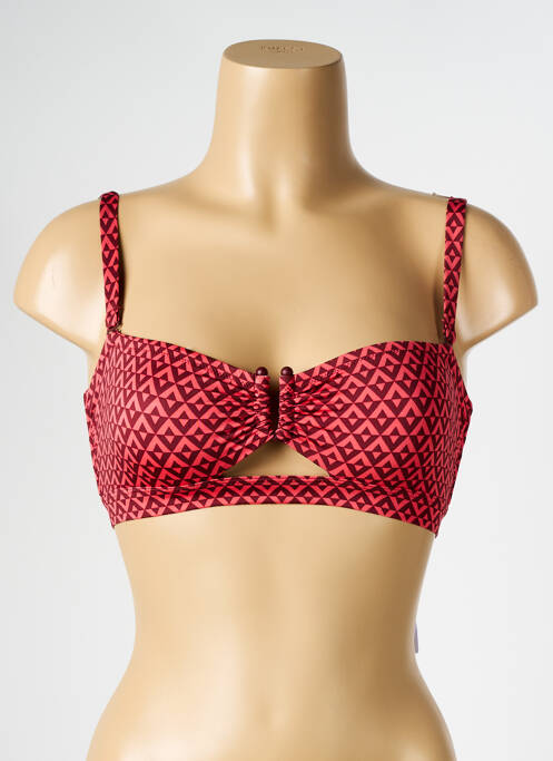 Haut de maillot de bain rouge SIMONE PERELE pour femme