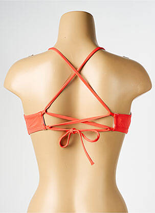 Haut de maillot de bain stretch haut soutien-gorge emboitant orange SIMONE PERELE femme