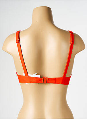 Haut de maillot de bain stretch haut soutien-gorge emboitant orange SIMONE PERELE femme